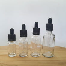 Load image into Gallery viewer, Clear Glass Bottle with Pipette
