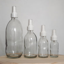 Load image into Gallery viewer, Clear Glass Bottle with Mist Sprayer
