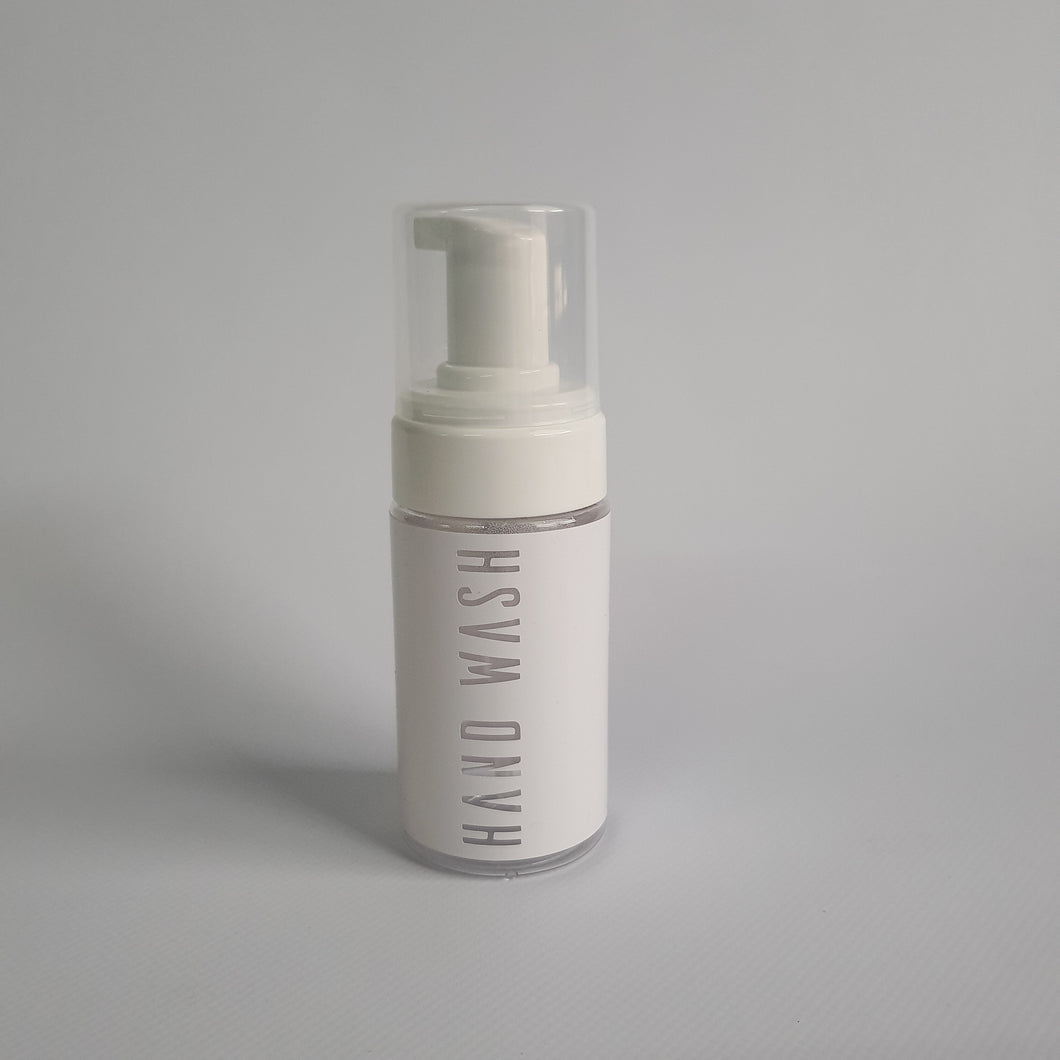 Foam bottle vinyl label